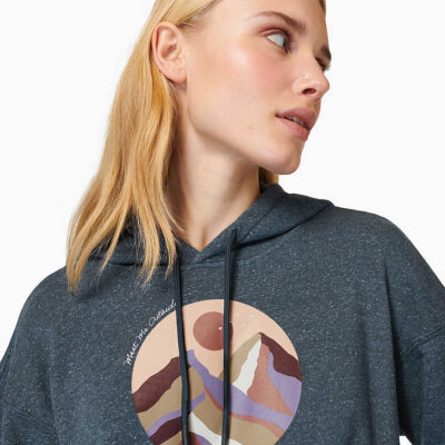 Women’s Circle Outside Hoody – Tops